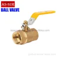 Gas Brass Ball Valve Industrial Safety Radiator Water Gas Brass Ball Valve Supplier